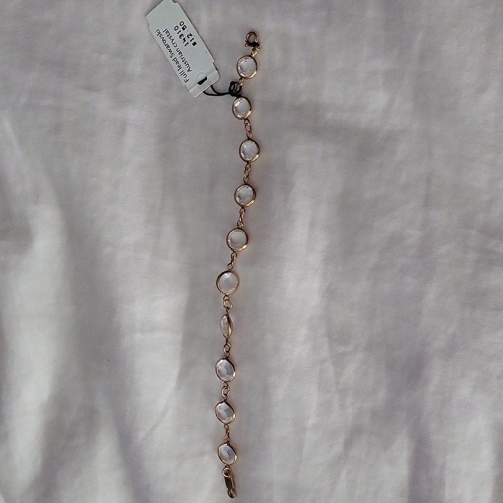 Clear Swarovski Austrian crystal bracelet